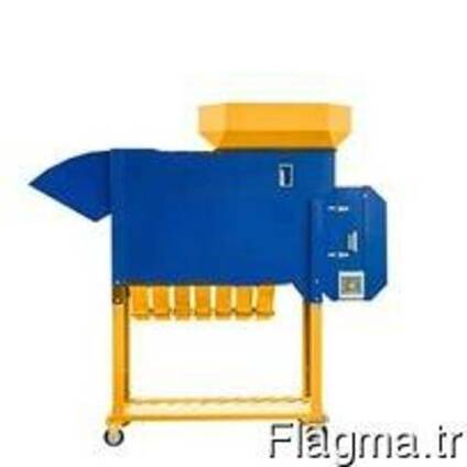 Aerodynamic grain separator