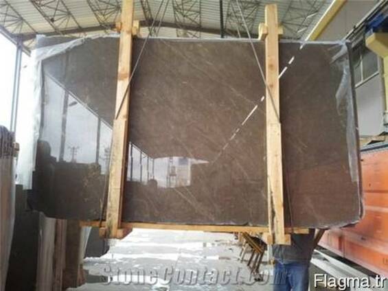 Olive maron-tile-polished -полированая плита