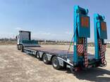 3-осный низкорамный трал/3-axle low loader trailer - фото 3