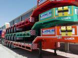 4 axle lowbed trailer. 4-осный низкорамный прицеп - фото 1