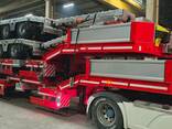 4-осный низкорамный трал/4-axle low loader trailer - photo 1