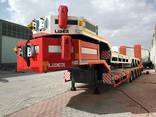 5 axle lowbed. 5-осная низкорамная платформа - photo 1