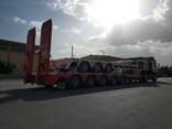5 axle lowbed. 5-осная низкорамная платформа - photo 3