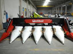 6 рядная Кукурузная Жатка - 6 row Corn Header Elibol