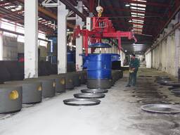 Atlas beton halka üretim hattı