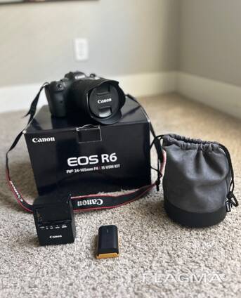 Canon EOS R6 Mark II RF 24-105 mm f4 L IS USM kit ve daha fazlası