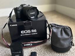 Canon EOS R6 Mark II RF 24-105 mm f4 L IS USM kit ve daha fazlası