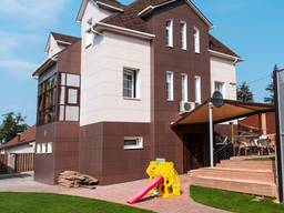 Construction of houses, cottages and townhouses