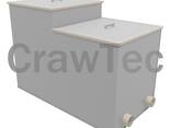 CrawTec DFC-20-PRO biyofiltrasyonlu 20 m³/saat kapasiteli kombine tambur filtresi - фото 7
