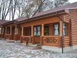 Деревянные дома. Оцилиндровка, дикий сруб.