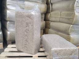 Подстилка из костры льна