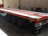 Flatbed semi trailer. Полуприцеп-платформа - фото 1