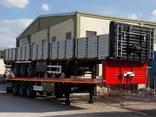 Flatbed semi trailer. Полуприцеп-платформа - фото 5