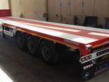 Flatbed semi trailer. Полуприцеп-платформа - фото 6