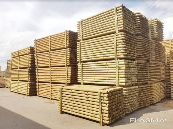 Колья оцилиндрованные