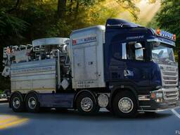 Комбинированная каналопромывочная и илососная машина