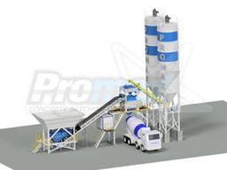 Компактный бетонный завод C100 TWN-PLUS (100m³/h)