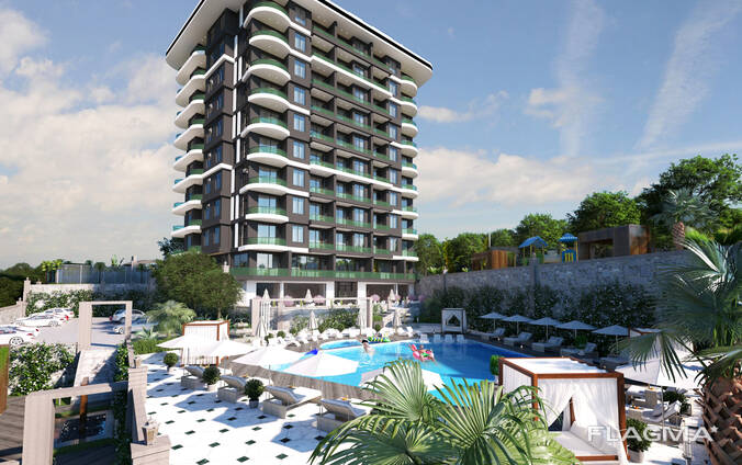 Квартиры в новостройке Аланья Турция