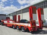 Lowbed semi trailer Полуприцеп низкорамный - фото 3