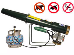 Механическое отпугивающее устройство для птиц (KBS M1) работает на сжиженном нефтяном газе