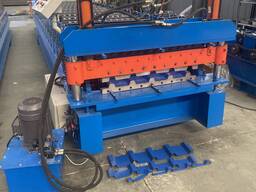 Metal Çatı Paneli Yapma Makinesi Oluklu Sac Üretim Hattı