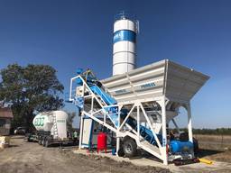 Мобильный Бетонный завод M 60 SNG (60m³/h)
