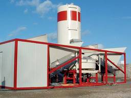 Мобильный бетонный завод Sumab K-40 (40 м3/час) Швеция