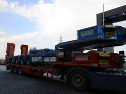 Низкорамный полуприцеп трал 4 оси турецкий в наличии\Lowbed 4 ax for Turkey