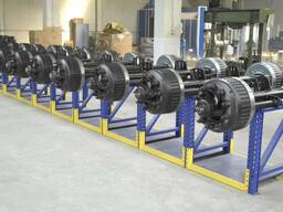 Оси и Запчасти на Осей из Турции Osman Koc, Trax, Ceylan, Pirlanta, SAF, BPW.