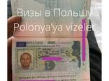 Polonya vize / Визы в Европу - фото 1