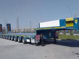 Полуприцеп трал 10 осей с Турции\Lowbed semitrailer 10 ax for Turkey - фото 3