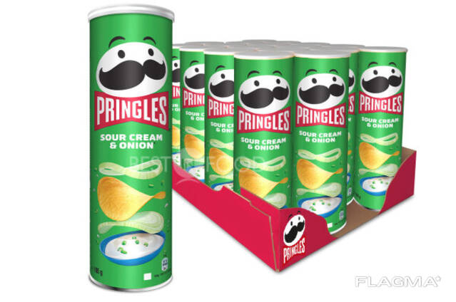 Pringles 165g at wholesale price, belgium and usa origin
