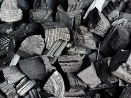 Produce hardwood coal
