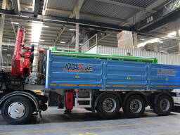 Самосвал манипулятор полуприцеп с Турции Lider Trailer