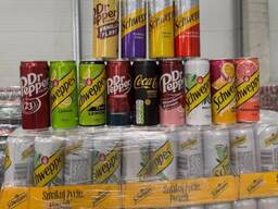 Schweppes & Dr Pepper 330ml range