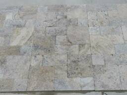Silver Tumbled Travertine Mini Set