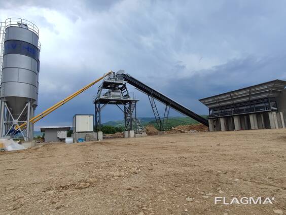 Стационарный Бетонный завод 120 м3 /ч