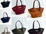 Сумки из натуральной замши и кожи natural suede leather - photo 3