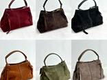 Сумки из натуральной замши и кожи natural suede leather - photo 5