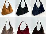 Сумки из натуральной замши и кожи natural suede leather - photo 13