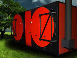 The charcoal kiln “UMT-3 Plus Auto”