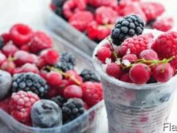 Замороженные ягоды, фрукты, овощи. Frozen berries, fruits, v